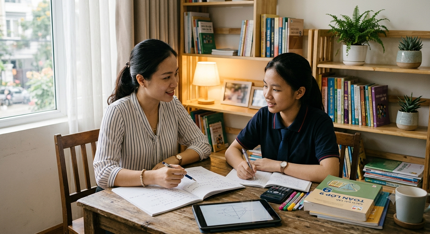 Các khía cạnh quan trọng khi lựa chọn và triển khai hình thức học cùng gia sư